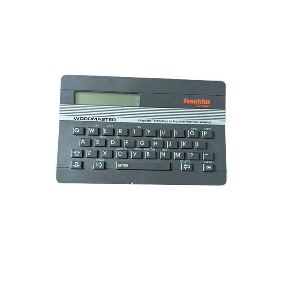 Franklin WordMaster WM-1000 Electronic Dictionary & Thesaurus With Keyboard - Picture 2 of 4